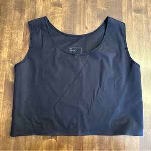 Fytist Chest Binder Compression Top Crop 3XL Black Unisex 🖤